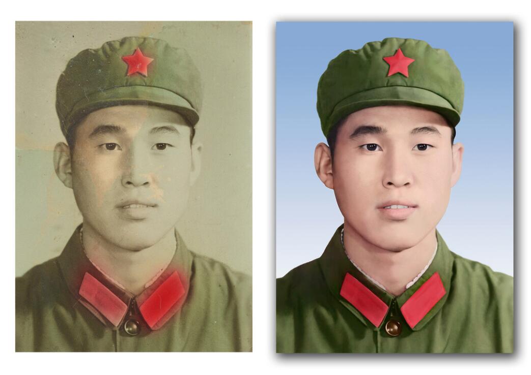 雄县破损照片修复-18